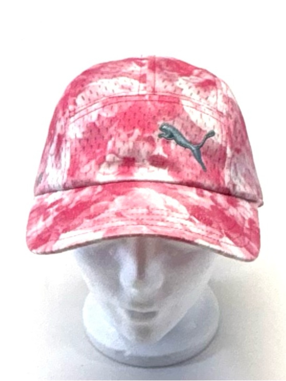 Puma Women's Airmesh Bloom Golf Hat Cap Pink White OSFA